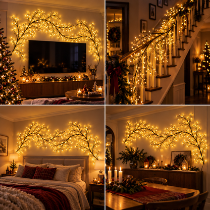 AmberVine™ | Enchanted Purple LED Branch Lights