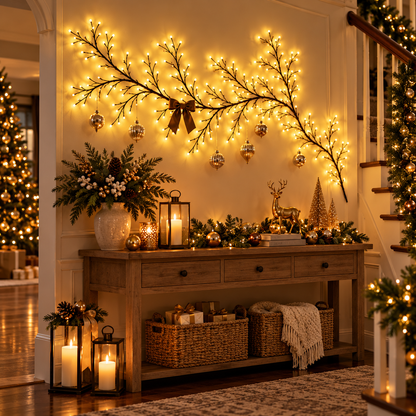 AmberVine™ | Enchanted Purple LED Branch Lights
